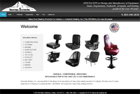 Industrial Seating Inc Web Site Thumbnail