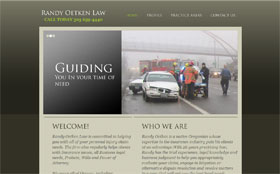 Randy Oetken Law Web Site Thumbnail